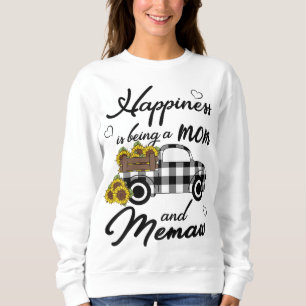 Sweatshirt Le bonheur de grand-mère de tournesol est d'être m