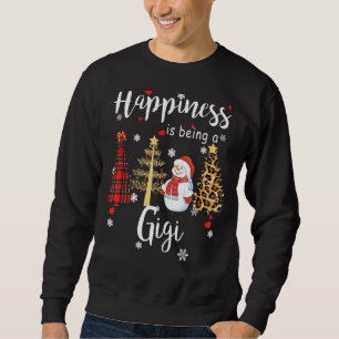 Sweatshirt Le Bonheur Des Femmes Est D'Être Un Gigi Arbre De