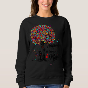 Sweatshirt Le Bonheur Est D'Être Une Mama Meilleure Mère Jama