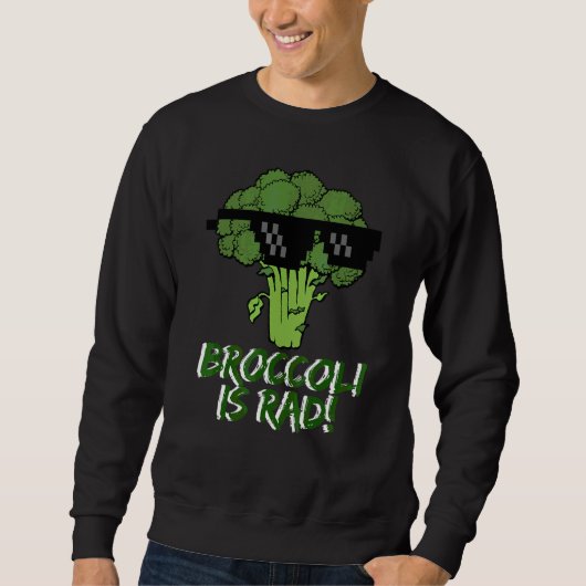 Sweatshirt Le brocoli est génial (Devant)