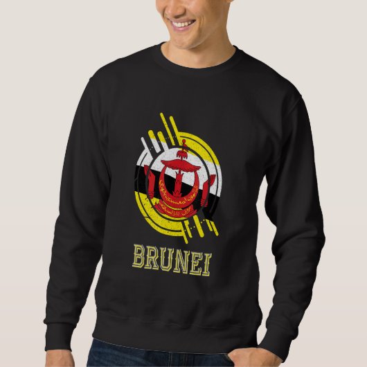 Sweatshirt Le Brunéi est mon pays (Devant)