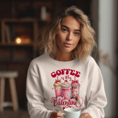 Sweatshirt Le café est ma Saint Valentin