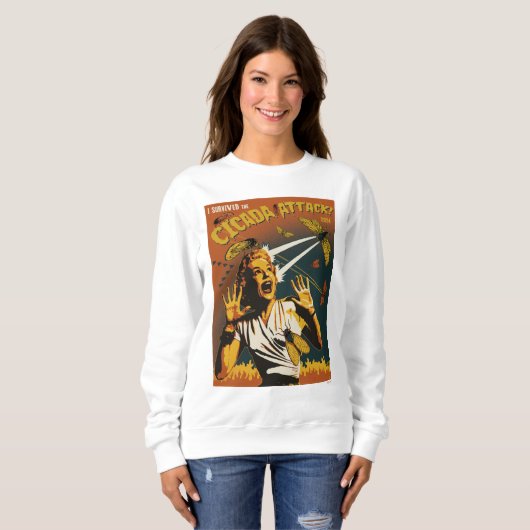 Sweatshirt Le Canada crie dame 2024 (Devant entier)