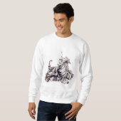 Sweatshirt Le carrousel afghan (Devant entier)