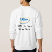 Sweatshirt Le chandail des hommes de CAGWH (Dos)