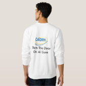 Sweatshirt Le chandail des hommes de CAGWH (Dos entier)