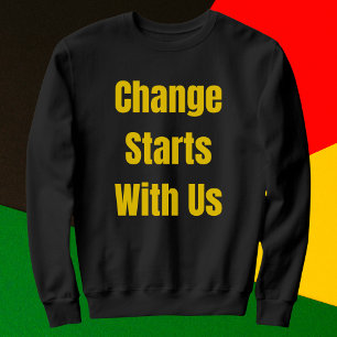 Sweatshirt Le Changement Commence Avec Notre Inspiration
