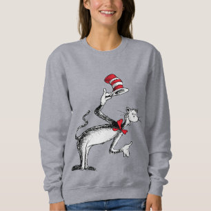 Sweatshirt Le Chat Chapeauté S'incline