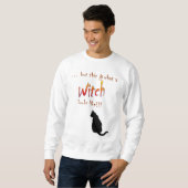 Sweatshirt Le chat de la sorcière (Devant entier)