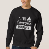 Sweatshirt Le Chuchoteur de feu de camp (Devant)