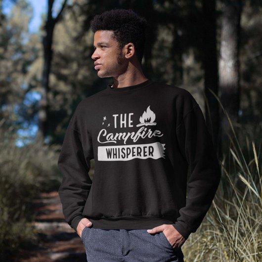 Sweatshirt Le Chuchoteur de feu de camp