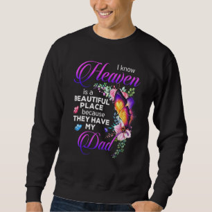 Sweatshirt Le Ciel Des Papillons Est Beau Comme Ils Ont Mon P
