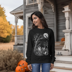 Sweatshirt Le cimetière Nevermore