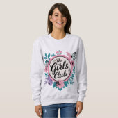Sweatshirt Le Club des Filles (Devant entier)