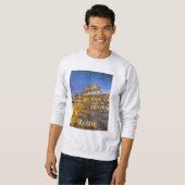 Sweatshirt Le Colisée à Rome la nuit (Devant entier)
