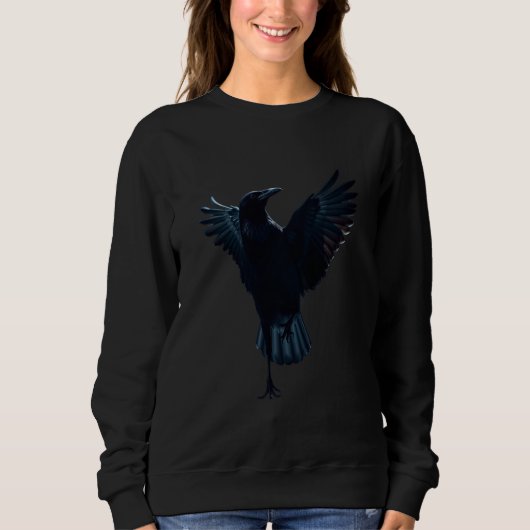 Sweatshirt « Le Corbeau Ascendant » (Devant)