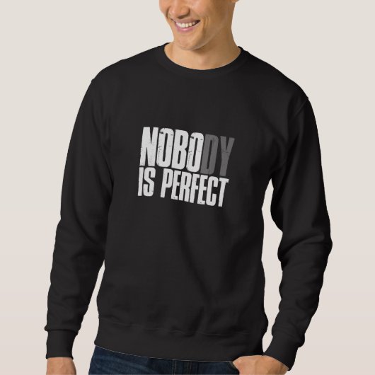 Sweatshirt Le Corps Nottifié Est Parfait (Devant)