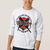 Sweatshirt Le cricket n'est plus au rendez-vous (Devant)