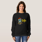 Sweatshirt Le Cuphead Show Cuphead et Mugman tee-shirt fusée (Devant entier)