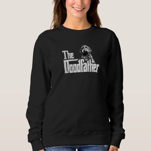 Sweatshirt Le Doodfather Labradoodle Goldendoodle Doodle (Devant)