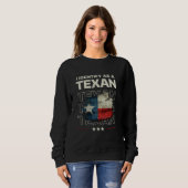 Sweatshirt Le Drapeau Du Texas Symbole De La Fierté Texane (Devant entier)