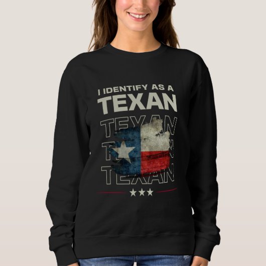 Sweatshirt Le Drapeau Du Texas Symbole De La Fierté Texane (Devant)