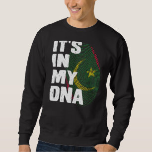 Sweatshirt Le drapeau mauritanien est dans mon ADN