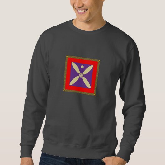 Sweatshirt Le drapeau persan d'empire de Sassanid (Devant)