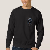 Sweatshirt Le "Éffrayant Bling" d'Halloween (Devant)