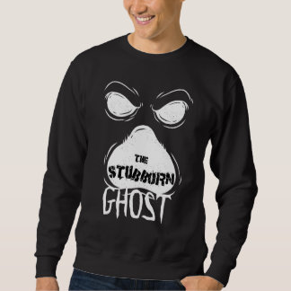 Sweatshirt Le Fantôme têtu Éffrayant Halloween jumeler la fam