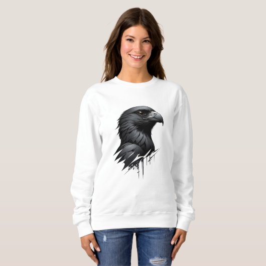 Sweatshirt Le faucon noir (Devant entier)
