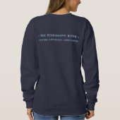 Sweatshirt Le fleuve Mississippi. Voyages. Aventure. (Dos)