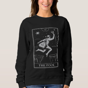 Sweatshirt Le Fou Tarot Mystique Ésotérique Spirituel Occulte