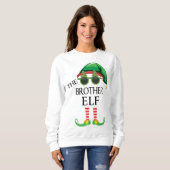 Sweatshirt Le Frère Elfe (Devant entier)