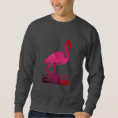 Sweatshirt Le gardien des flamants roses  (Devant)