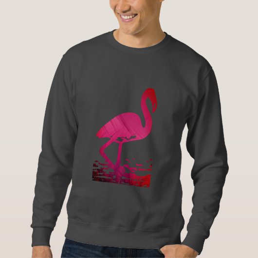 Sweatshirt Le gardien du flamant (Devant)