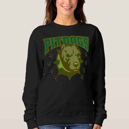 Sweatshirt Le grand Pitbull (Devant)