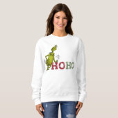 Sweatshirt Le Grinch | Ho Ho Ho (Devant entier)