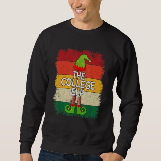 Sweatshirt Le groupe d'elfes de l'université correspondant à (Devant)