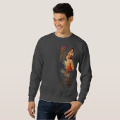 Sweatshirt Le kitsch Bitsch : Aloha oh là là ! ! (Devant entier)