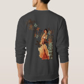 Sweatshirt Le kitsch Bitsch : Aloha oh là là ! ! (Dos)