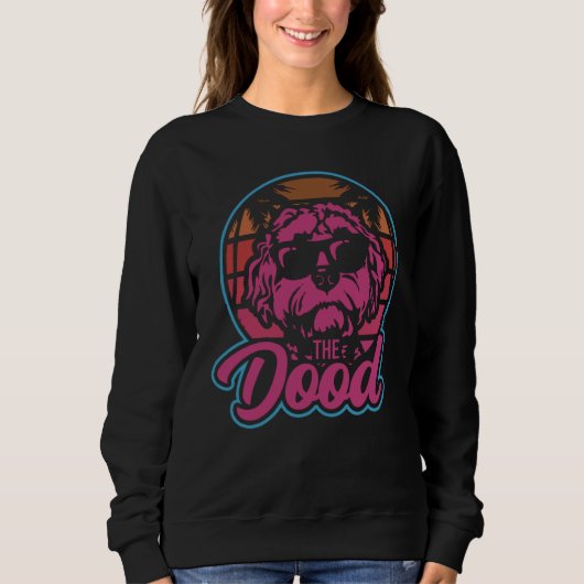 Sweatshirt Le Labradoodle Goldendoodle Dood Doodle 5 (Devant)