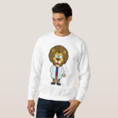 Sweatshirt Le manteau du docteur Lion (Devant entier)