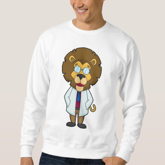 Sweatshirt Le manteau du docteur Lion (Devant)