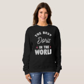 Sweatshirt Le Meilleur Doris Au Monde 2 (Devant entier)