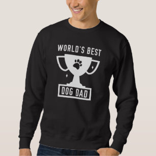 Sweatshirt Le meilleur papa de chien du monde