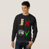 Sweatshirt Le meilleur remède (Devant entier)