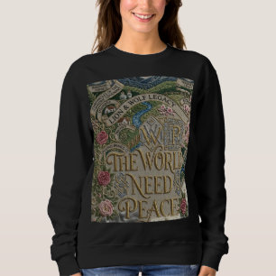 Sweatshirt Le monde a besoin de paix