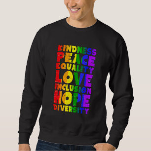 Sweatshirt Le monde a de plus gros problèmes Drapeau LGBTQ Fi