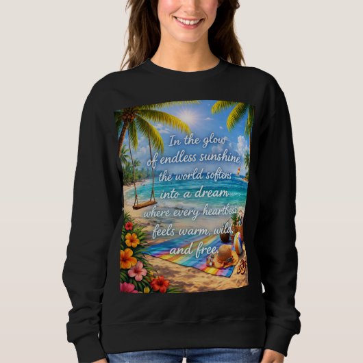 Sweatshirt Le Monde Adouci (Devant)